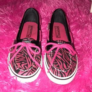 Biscayne 1 Eye Black/Pink Sperry Top-Sister